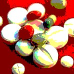 Apotheker arbeiten an Medikamentensiegel mit