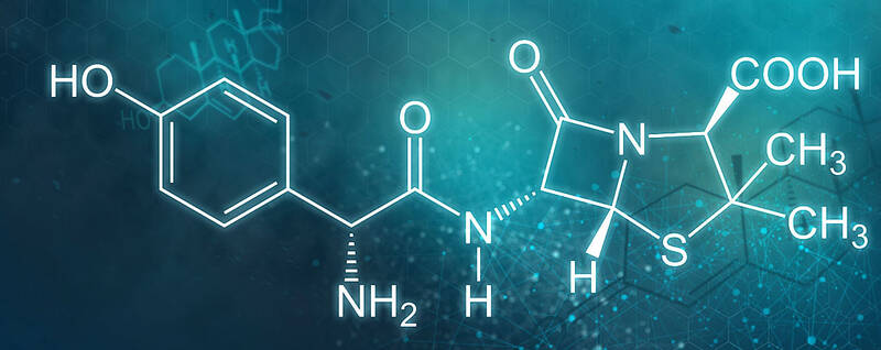 Amoxicillin wo enthalten