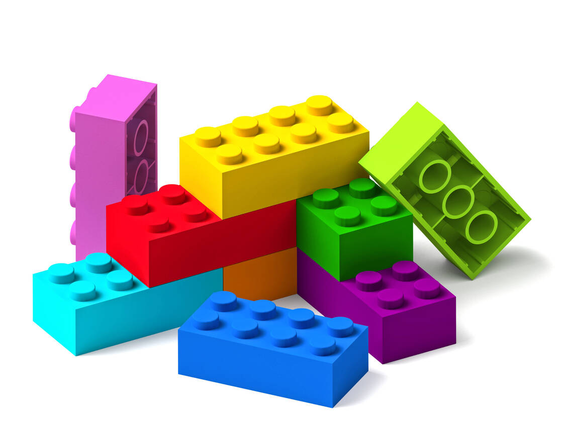Das Prinzip der Click-Chemie kann mit einer Gürtelschnalle oder mit Lego-Steinen verglichen werden: Ein Teil passt genau zum anderen. / Foto: Adobe Stock/Anterovium
