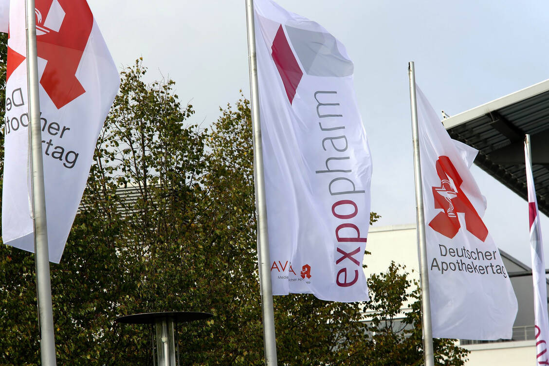 Die Expopharm 2019 findet auf dem Messegelände Düsseldorf statt. / Foto: Alois Mueller