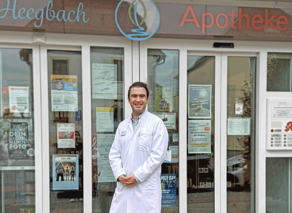 Nojan Nejatian, Apothekeninhaber aus dem hessischen Erzhausen, plädiert für eine Zusammenarbeit von PTA-Schulen und Kammer. / © Heegbach-Apotheke