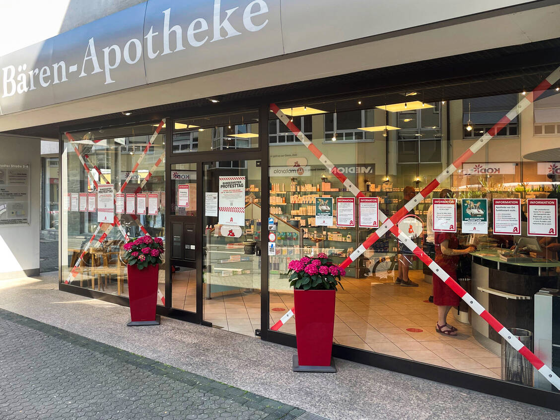 Am 15. November wird es einen dezentralen Protesttag geben, für den die hessischen Apotheken ihre Tore schließen dürfen.  / Foto: PZ/Theo Dingermann
