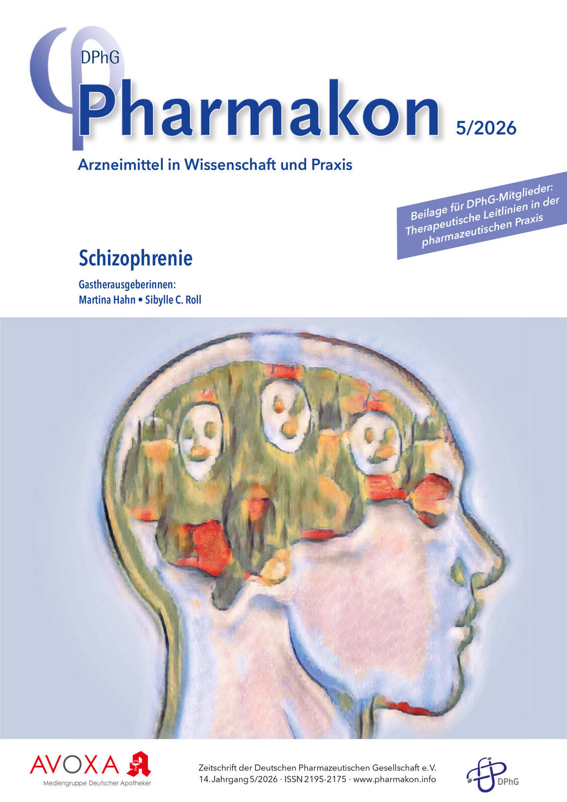 »Pharmakon« erscheint sechsmal jährlich. Jede Ausgabe hat einen inhaltlichen Schwerpunkt, der aus unterschiedlichen Perspektiven aufbereitet wird. / © Avoxa