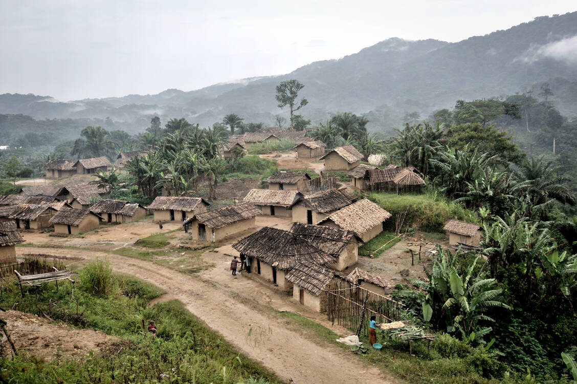 Dorf in Nord-Kivu in der Demokratischen Republik Kongo / © Getty Images/Yannick Tylle