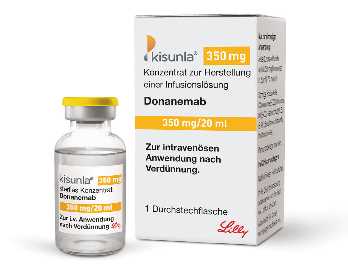 Kisunla® wurde zum 1. November 2025 auf dem deutschen Markt eingeführt. / © Lilly Pharma