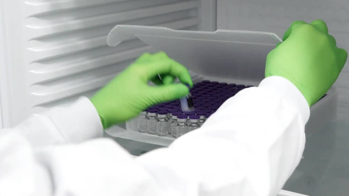 In den USA ist es nun auch erlaubt, Comirnaty® im unverdünnten Zustand zwei Wochen lang im Temperaturbereich von minus 25 bis minus 15 Grad erlaubt. / Foto: Biontech