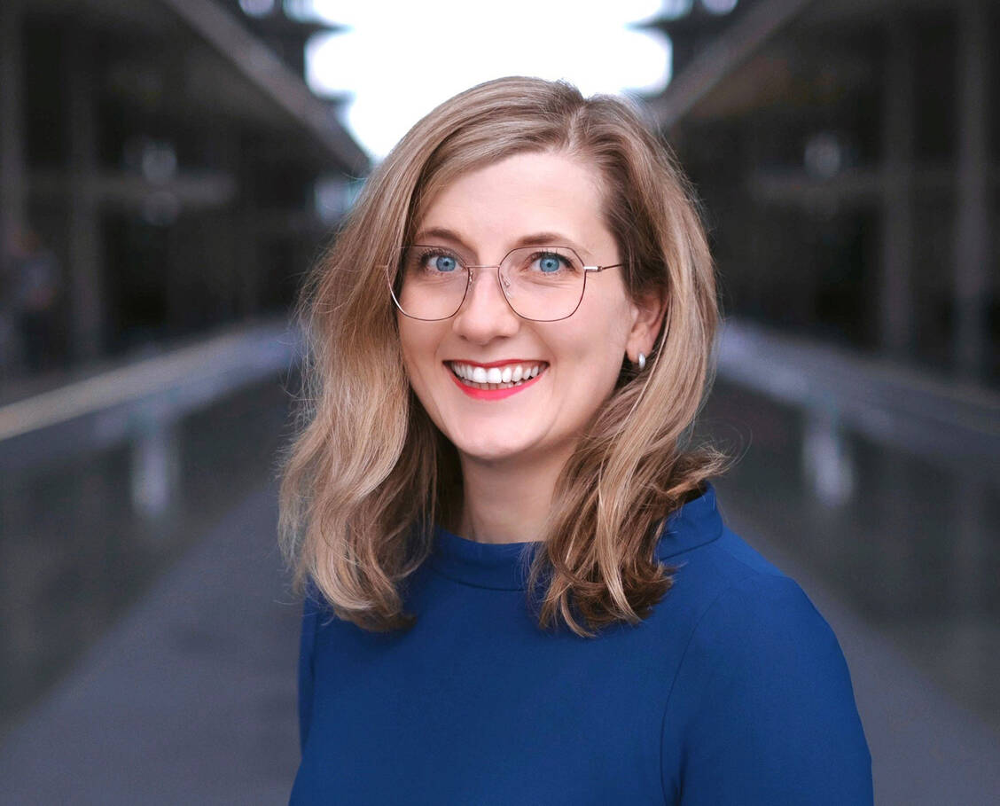 Kristine Lütke wird Beraterin für Gesundheitskommunikation. / © Kristine Lütke