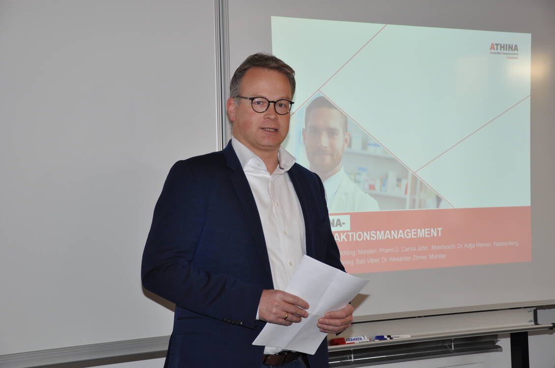 Kammerpräsident Dr. Kai Christiansen freute sich über die große Resonanz zum Projektstart. / Foto: AK Schleswig-Holstein/Heidi Pönicke
