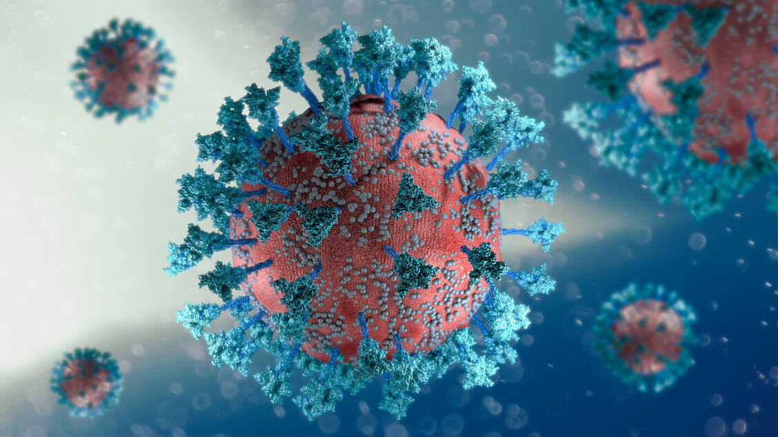 Gegen das Pandemievirus SARS-CoV-2 wurde in China nun ein inhalativer Vektorimpfstoff zugelassen.  / Foto: Adobe Stock/Naeblys