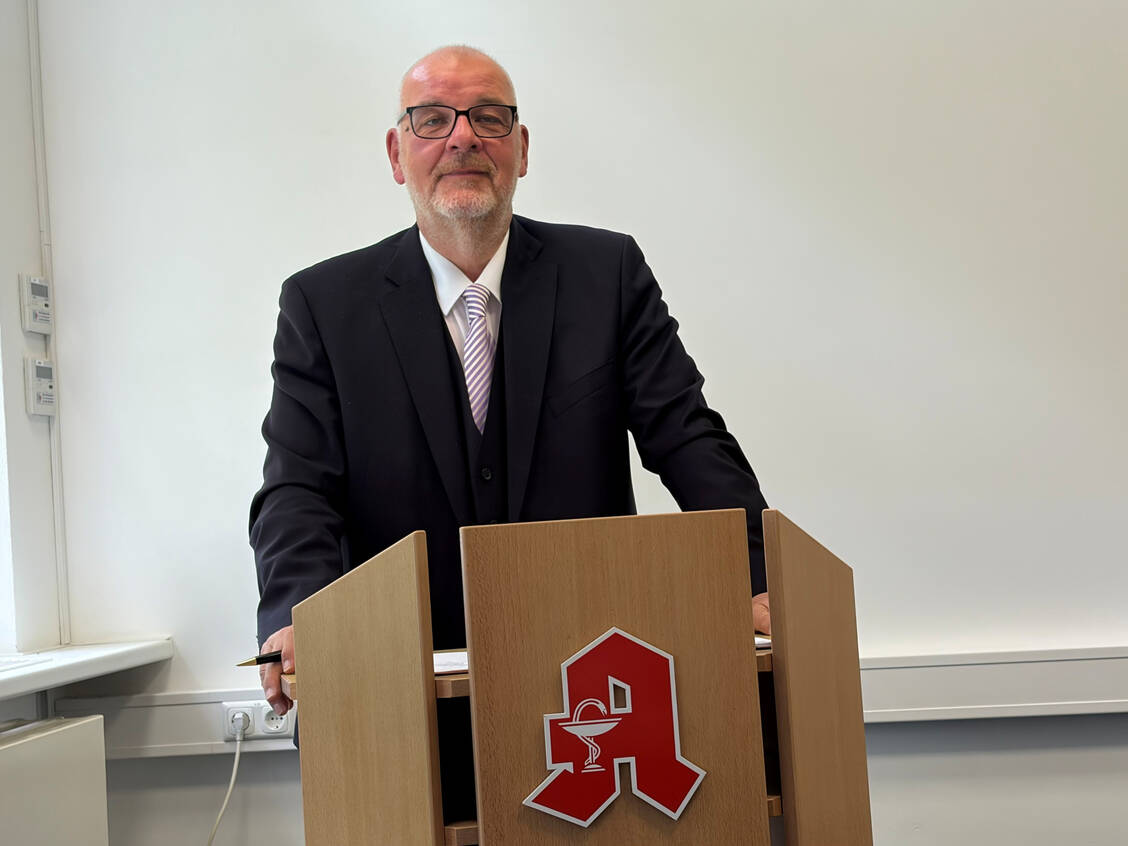 LAK-Präsident Jens Dobbert blickt auf eine turbulente berufspolitische Legislatur zurück. / © PZ/Tebroke