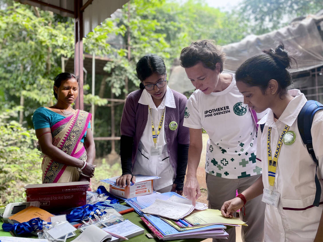 Apotheker ohne Grenzen unterstützt eine mobile Klinik in Indien.  / © Apotheker ohne Grenzen e.V.
