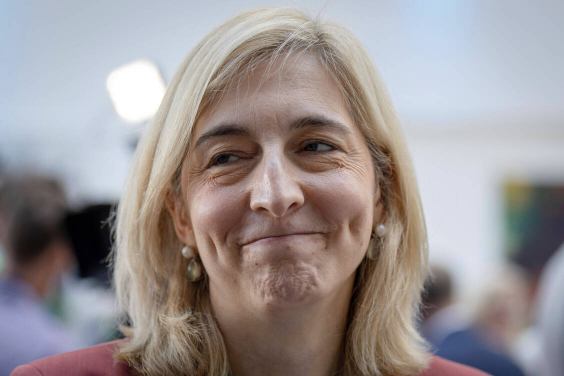 Bundesgesundheitsministerin Nina Warken wurde zur Vorsitzenden der Frauen-Union gewählt. / © Imago/Bernd Elmenthaler