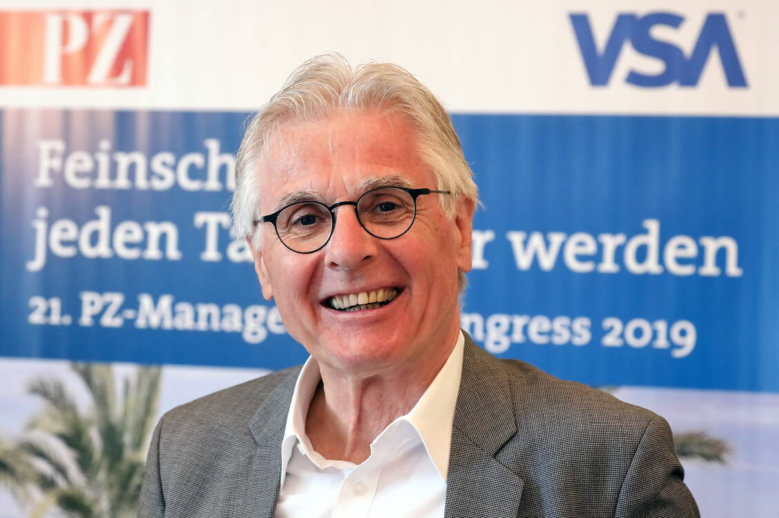 »Die gute Kooperation von Apothekern und Ärzten wird zunehmend wichtiger«, sagte Professor Dr. Theo Dingermann. / Foto: PZ/Alois Mueller
