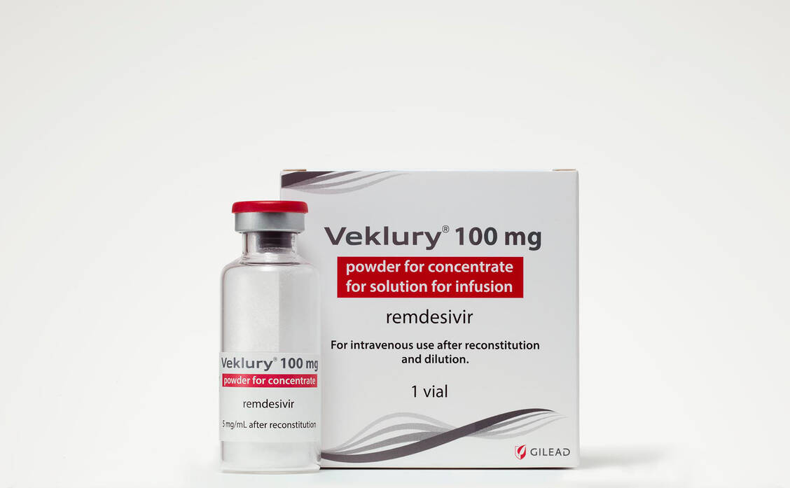 Remdesivir war das erste Medikament, das spezifisch zur Therapie von Covid-19 zugelassen wurde. / Foto: Gilead Sciences, Inc
