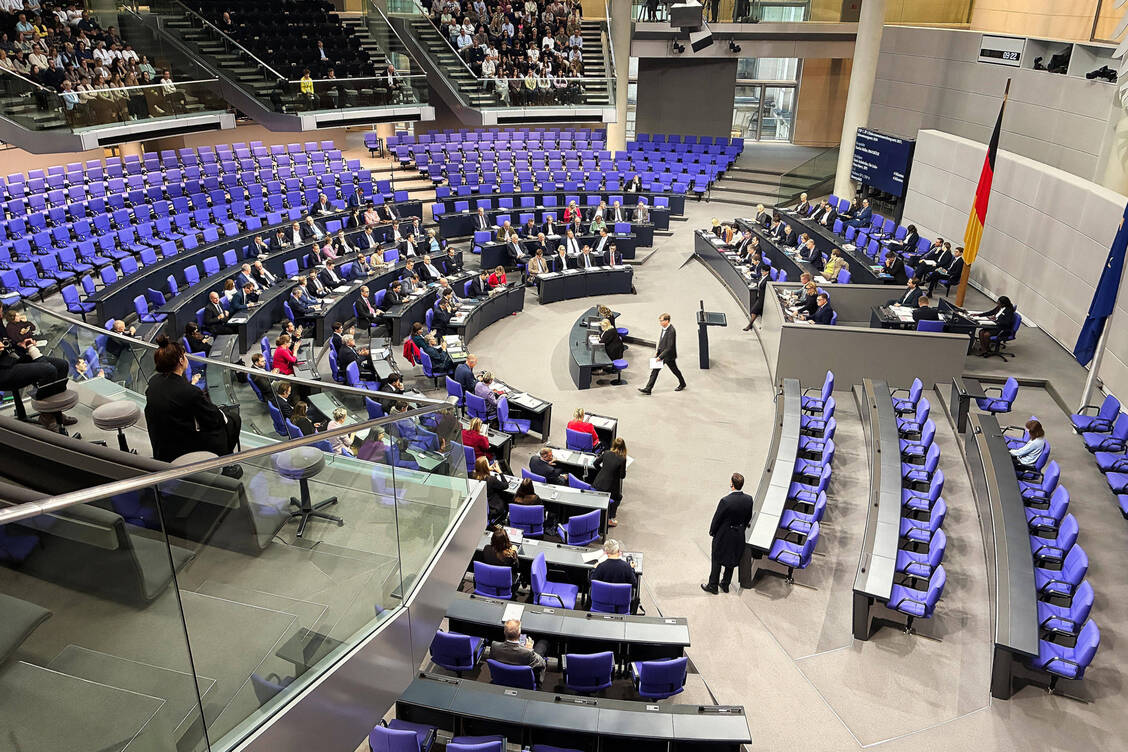 Am Donnerstag kam der Bundestag in Berlin zusammen. / © Imago/dts Nachrichtenagentur