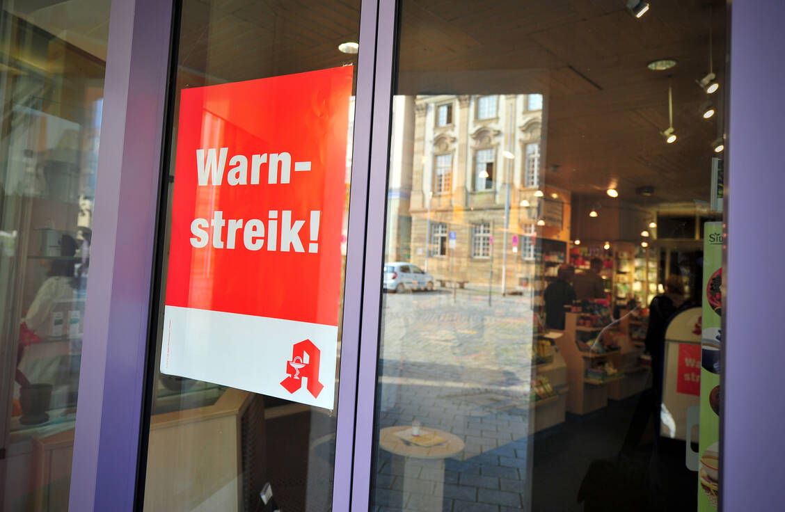 Der Streik-Ankündigung aus dem Saarland haben sich nach PZ-Informationen nun auch Schleswig-Holstein, Hamburg und Brandenburg angeschlossen. / Foto: picture alliance / dpa