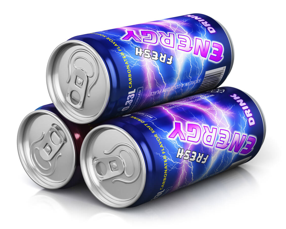 Einige bekannte Energy Drinks enthalten die Aminosulfonsäure Taurin.  / Foto: Adobe Stock/Scanrail