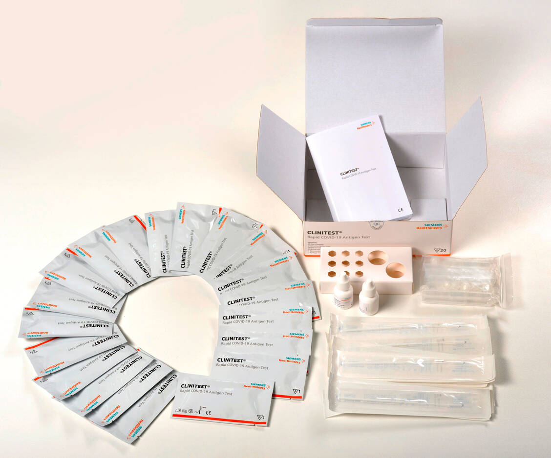 Der Clinitest® von Siemens Healthineers ist einer der ersten drei für Laien freigegeben Corona-Schnelltests. / Foto: Siemens Healthineers