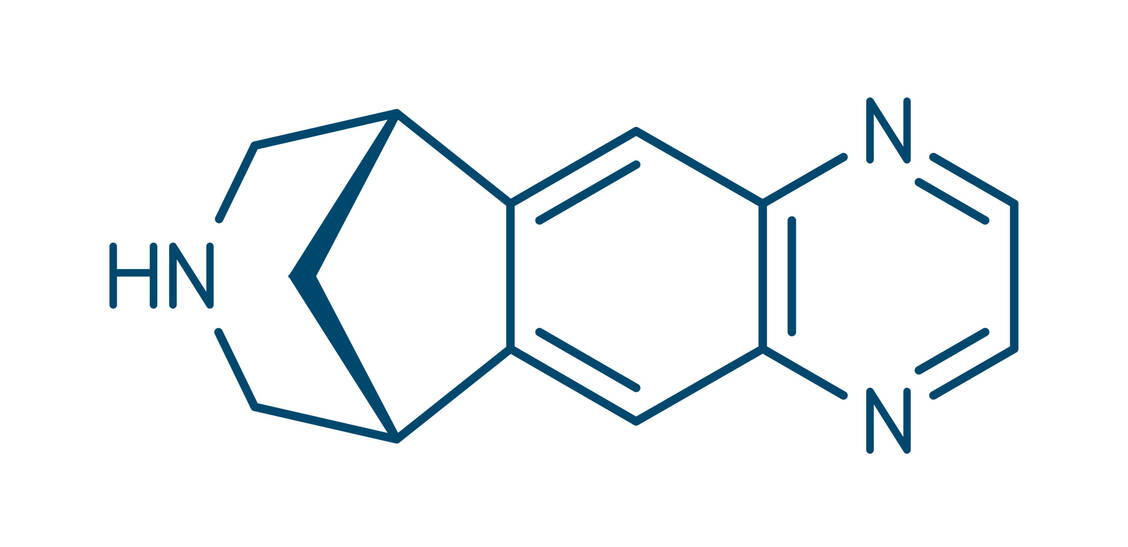 Vareniclin wirkt als Partialagonist an Nikotin-Rezeptoren des Subtyps α4β2 und ähnelt von der Struktur dem Naturstoff Cytisin, ein Alkaloid des Goldregens. / Foto: Adobe Stock/molekuul.be