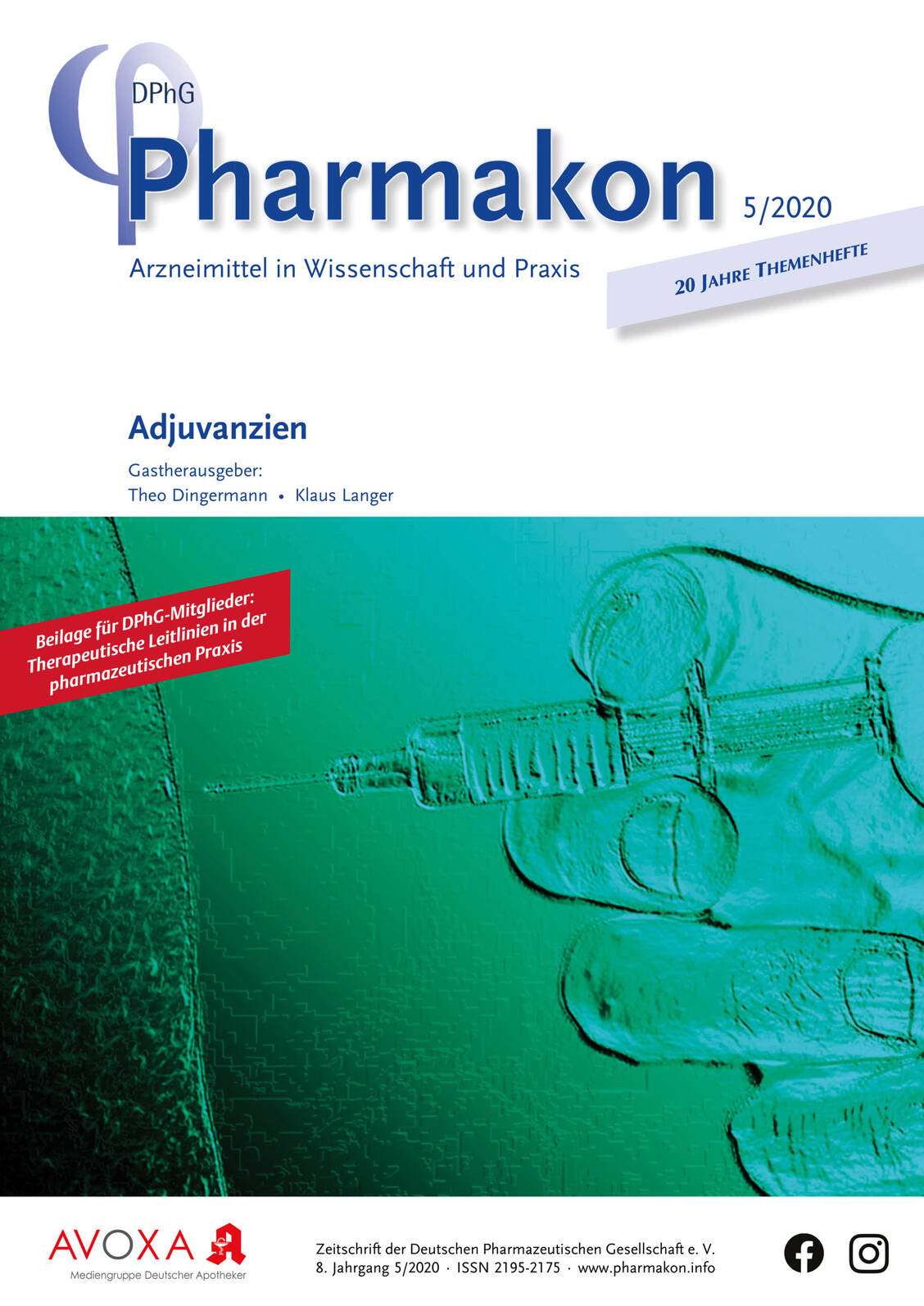 Ausführlich über die Wirkmechanismen von Adjuvanzien schreibt Professor Dr. Thomas Winckler selbst in der aktuellen »Pharmakon«-Ausgabe. Die Mitgliederzeitschrift der DPhG erscheint sechsmal jährlich. Jede Ausgabe hat einen inhaltlichen Schwerpunkt, der aus unterschiedlichen Perspektiven aufbereitet wird. / Foto: Avoxa