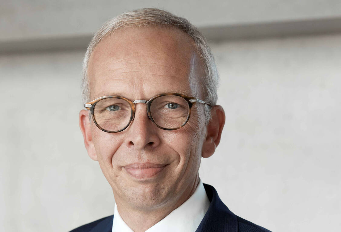 Noventi-Finanzvorstand Frank Steimel sieht die Sanierung des Unternehmens auf gutem Kurs. / Foto: Noventi