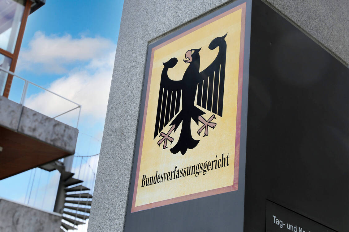 Das Bundesverfassungsgericht hat die Verfassungsbeschwerde der FA gegen die Länderlisten-Entscheidung des OVG Münster nicht zur Entscheidung angenommen. / © IMAGO/U. J. Alexander