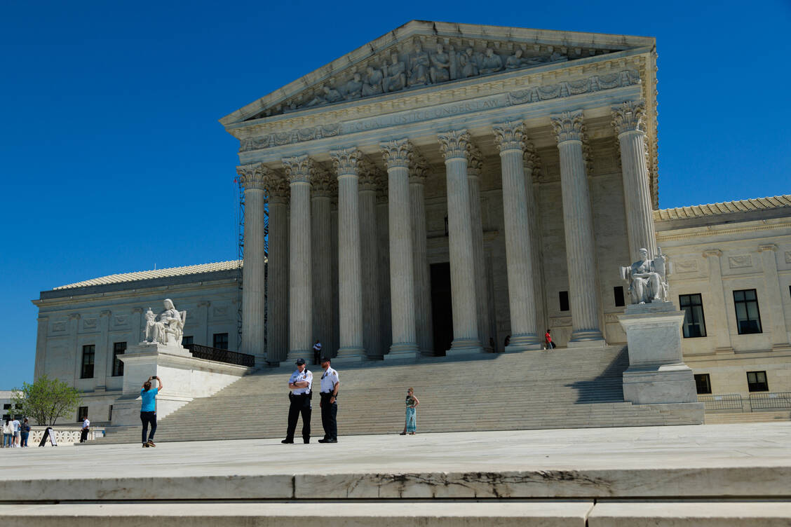 Der Supreme Court in Washington D.C. hatte im vergangenen Jahr mit seiner rechten Mehrheit das landesweite Recht auf Abtreibung, das fast 50 Jahre lang Gültigkeit hatte, gekippt. / Foto: picture alliance / NurPhoto