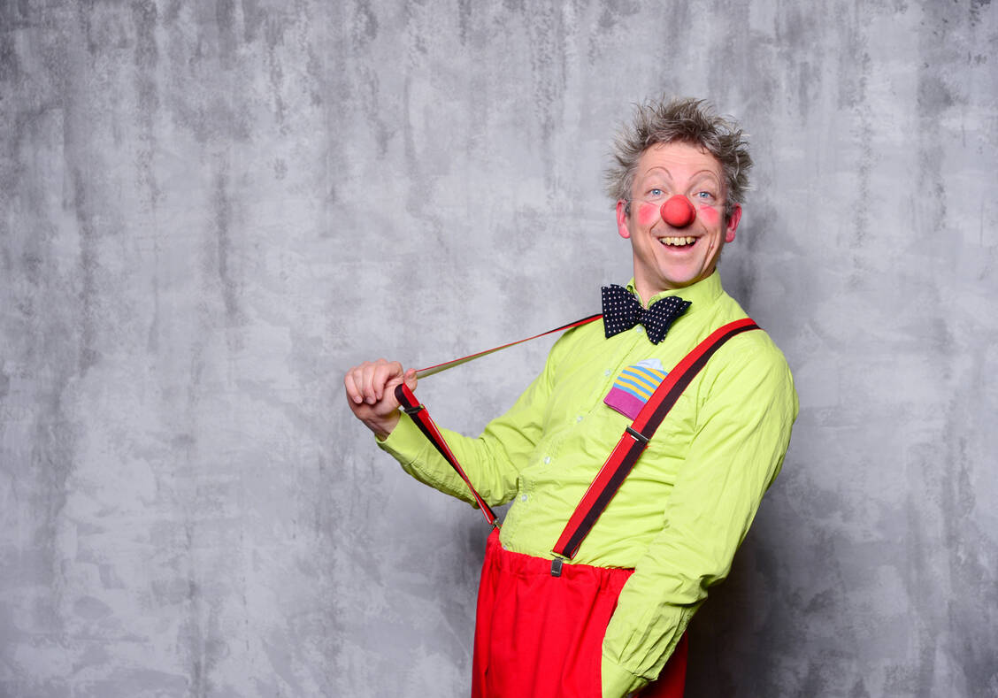 Torsten Kiehne alias Klinikclown »Fernando« / Foto: Foto: Michaela Kuhn, Klinikclowns Hamburg 