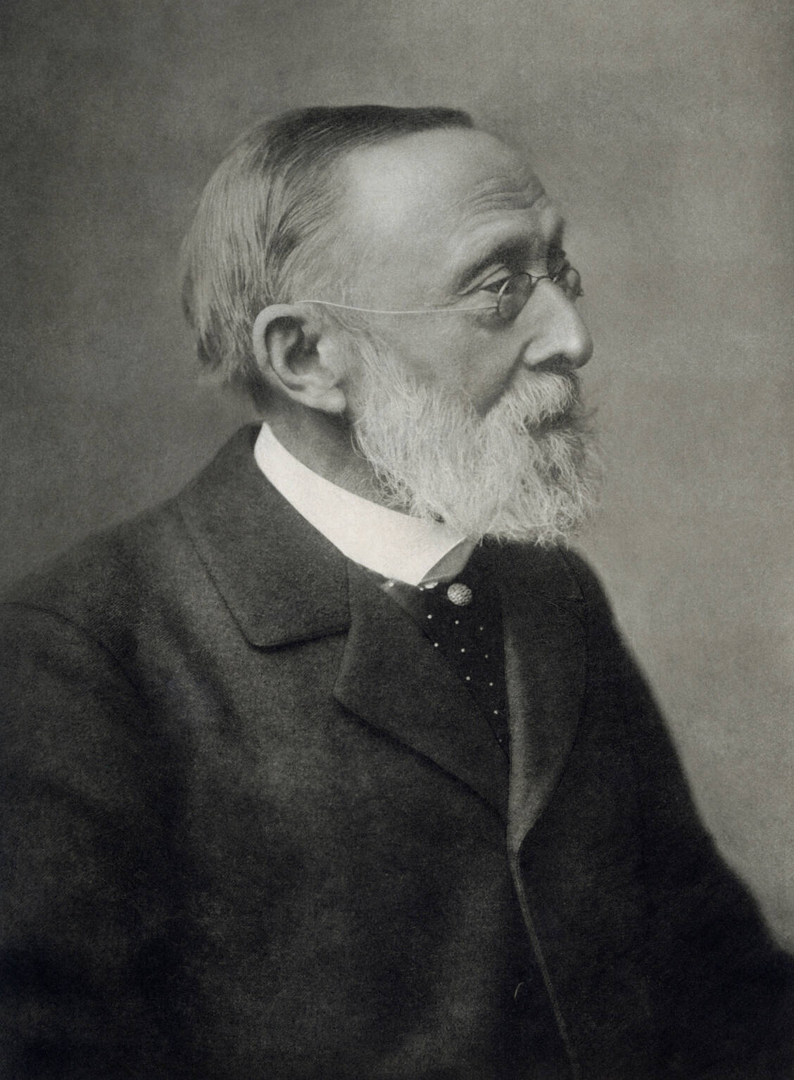 Rudolf Virchow, Fotografie aus dem Jahr 1900 / Foto: akg-images