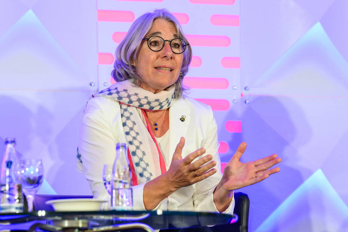 ABDA-Präsidentin Gabriele Regina Overwiening kritisiert erneut den Bundesminister für Gesundheit. Dieses Mal im ZDF-Morgenmagazin. / Foto: Svea Pietschmann/BAH