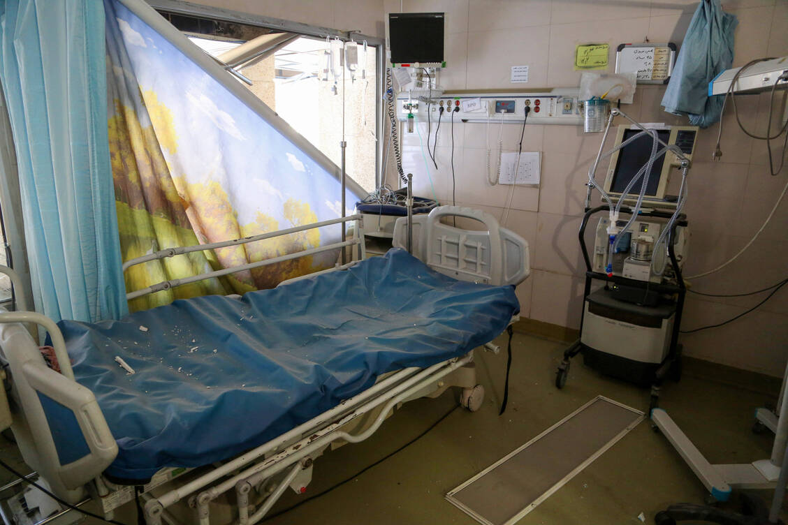 Bilder aus einem Krankenhaus in Teheran.  / © Imago/Anadolu Agency