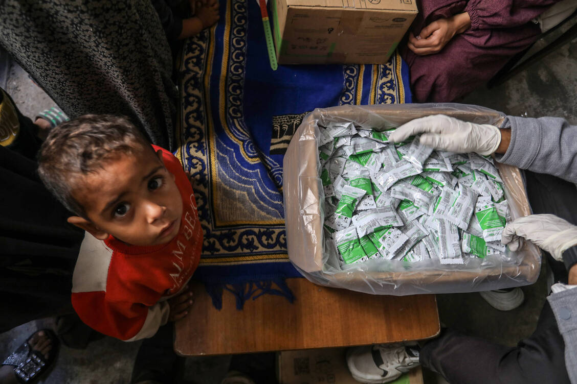 Unterernährung hat oft lebenslange Folgen. Die meisten Todesfälle bei den Unter-5-Jährigen ließen sich durch kostengünstige Maßnahmen und Zugang zu Gesundheitsversorgung vermeiden, mahnt Unicef. / © Imago/Anadolu Agency