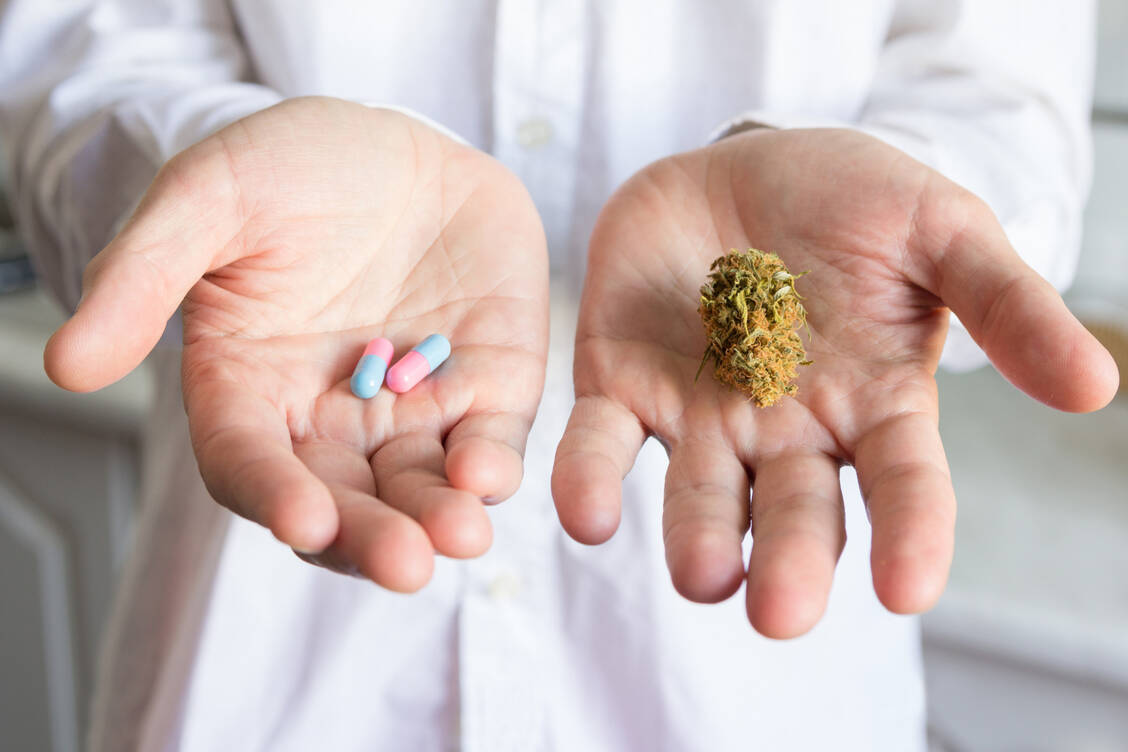 Die Dosiergenauigkeit ist bei Fertigarzneimitteln höher als bei Cannabisblüten. / Foto: Adobe Stock/eight8