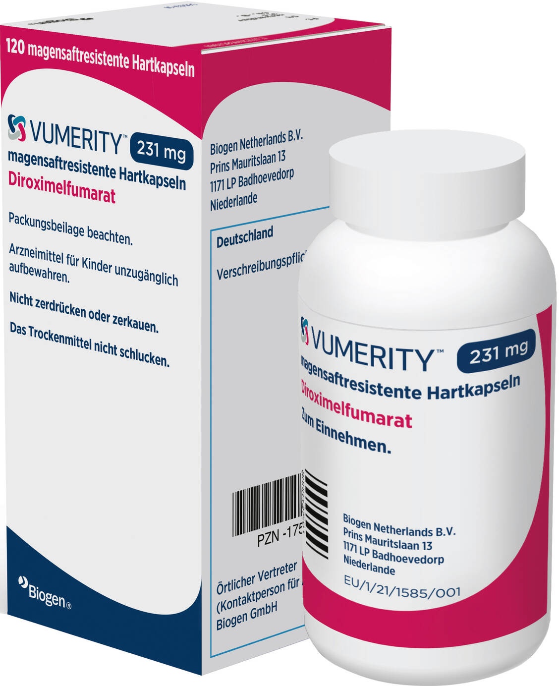Vumerity ist für die Behandlung erwachsener Patienten mit RRMS zugelassen. / Foto: Biogen