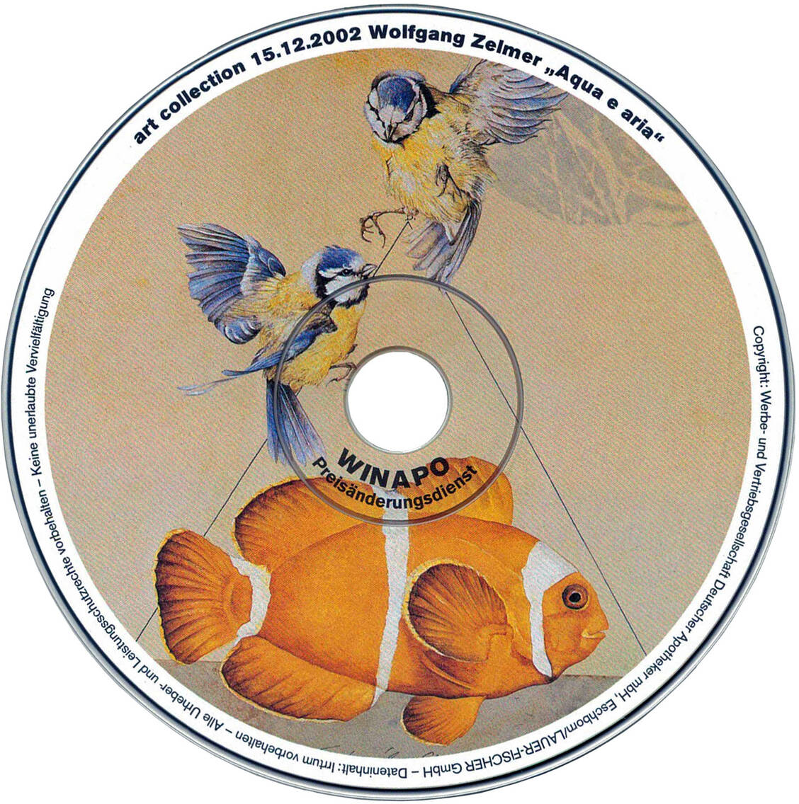 Abbildung 4: Wolfgang Zelmer, »aqua e aria« (2002), art collection Lauer-Fischer. / © Avoxa/CompuGroup Medical SE & Co. KgaA
