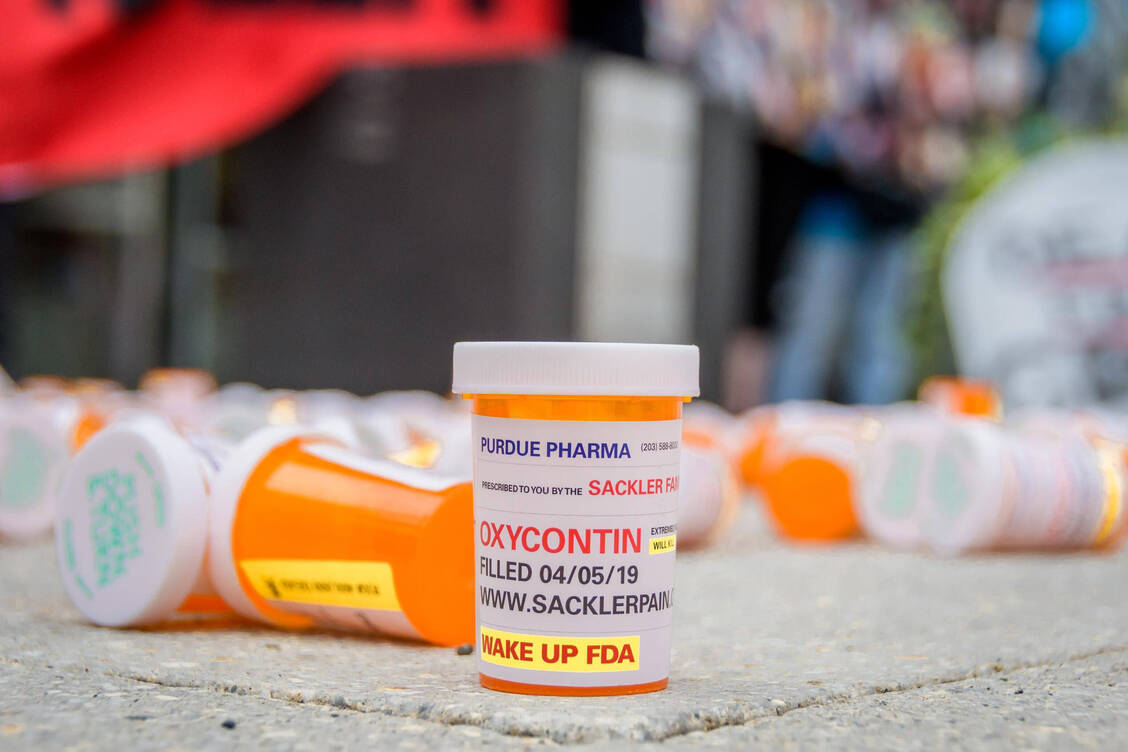 Das Schmerzmittel Oxycontin® hatte Hunderttausende Menschenleben in den USA gefordert.  / © © Erik McGregor - erikrivas@hotmail.com - 917-225-8963