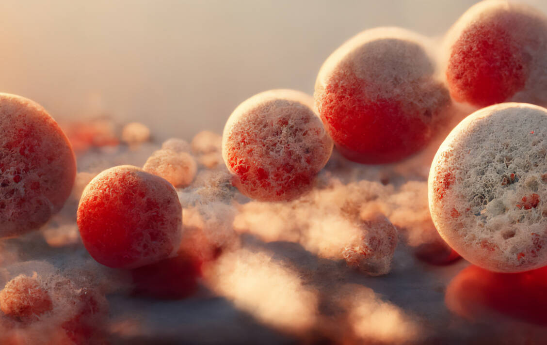 Der behüllte Hefepilz Cryptococcus neoformans ist in Deutschland sehr selten. Dies erhöht allerdings die Gefahr, dass eine Infektion nicht diagnostiziert und nicht behandelt wird. / Foto: Adobe Stock/catalin