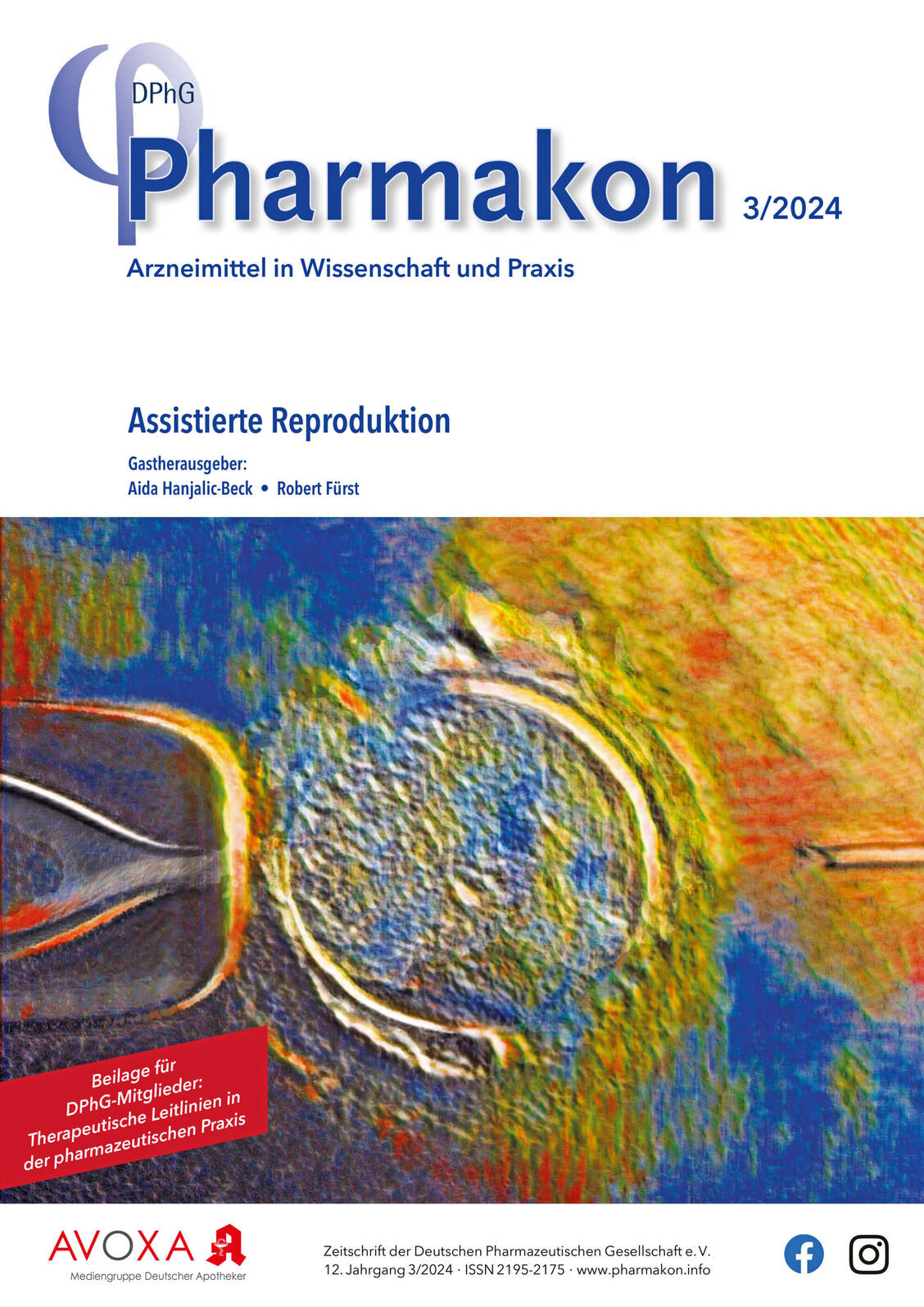 »Pharmakon« erscheint sechsmal jährlich. Jede Ausgabe hat einen inhaltlichen Schwerpunkt, der aus unterschiedlichen Perspektiven aufbereitet wird.  / Foto: Avoxa
