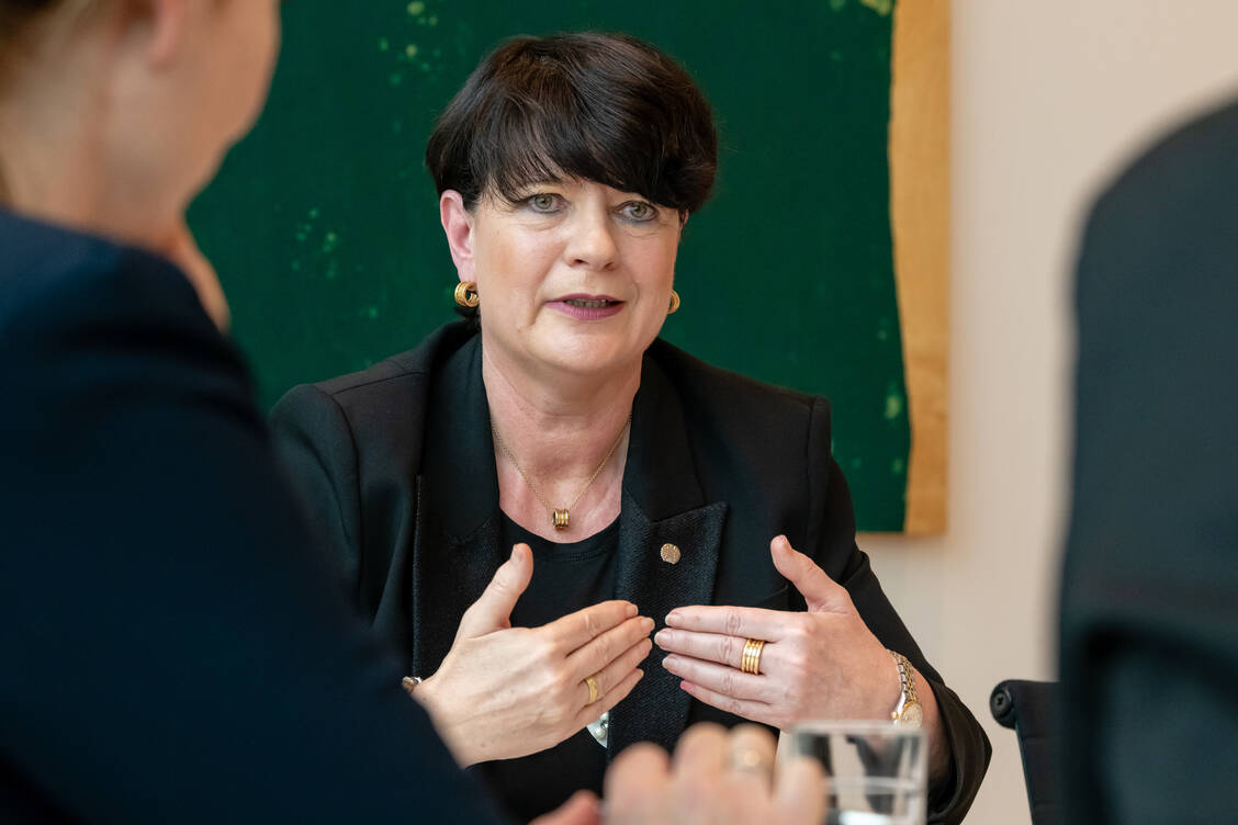 Die FDP-Politikern Christine Aschenberg-Dugnus hat Sorge, dass die Vorschläge des Bundesgesundheitsministeriums zur Preisbindung nicht ausreichend rechtssicher sind.   / Foto: PZ/Svea Pietschmann