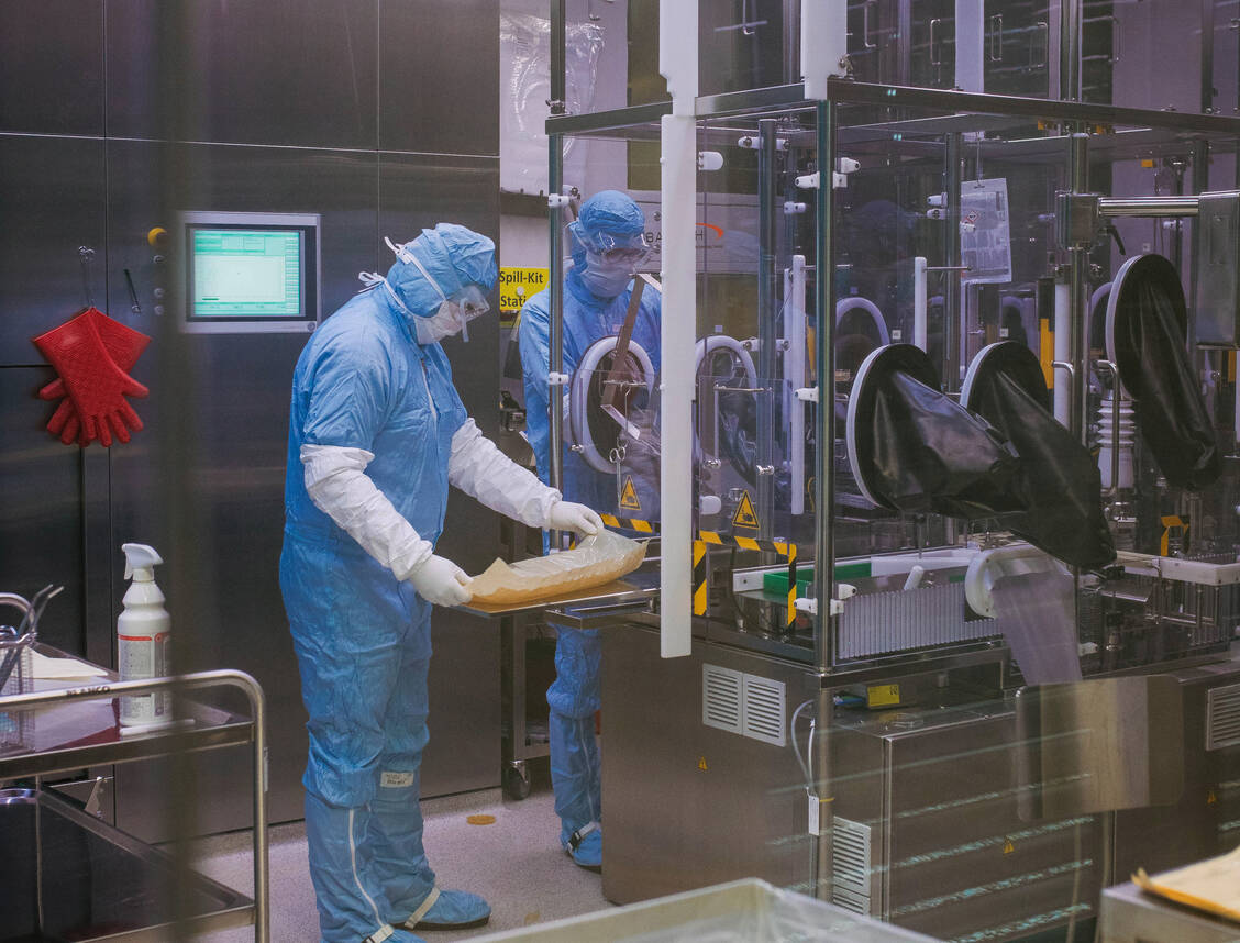 In Dessau soll ab Ende 2022 auch der Vektorimpfstoff von Astra-Zeneca produziert werden. / Foto: IDT Biologika