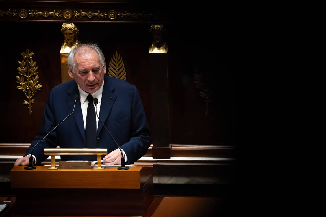 Frankreichs Premierminister François Bayrou hatte am Montag in der Nationalversammlung im Streit über seinen Sparhaushalt die Vertrauensfrage gestellt. / © Imago/Xinhua