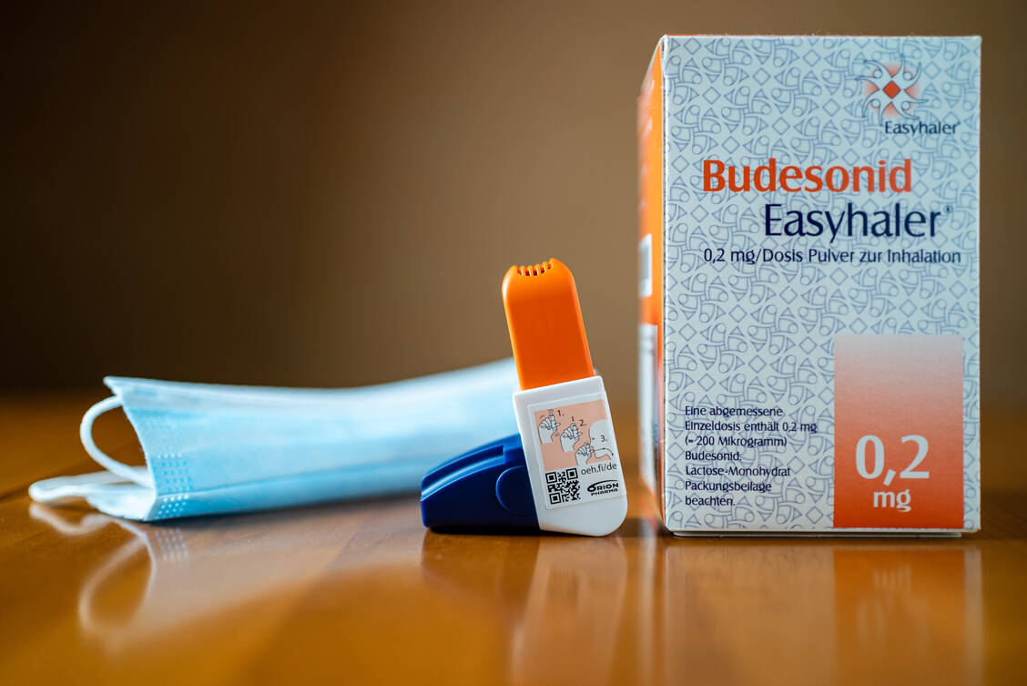 Ärzte sollten von Off-Label-Verschreibungen von Budesonid-Inhalatoren bei Covid-19 absehen, warnen Pneumologen. / Foto: Adobe Stock/Olaf Gedanitz