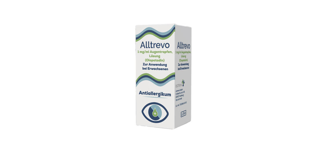 Alltrevo wird zweimal täglich in das betroffene Auge oder die betroffenen Augen getropft. / © Actrevo
