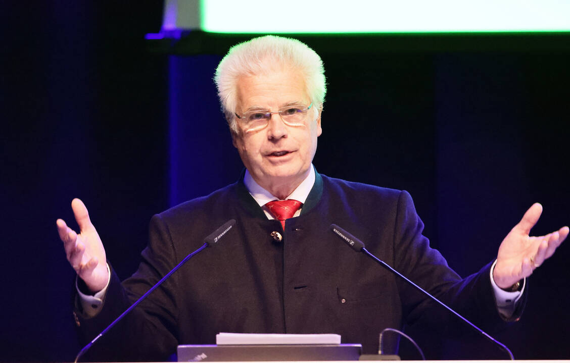Thomas Benkert, Präsident der Bundesapothekerkammer, eröffnete heute den Fortbildungskongress Pharmacon in Schladming, / Foto: PZ/Müller