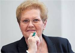Unterstützt  zusammen  mit den Heilberuflern das Rx-Versandverbot: die saarländische Gesundheits­ministerin Monika Bachmann.
<p class="fotonachweis">Foto: Imago/Becker&Bredel</p>