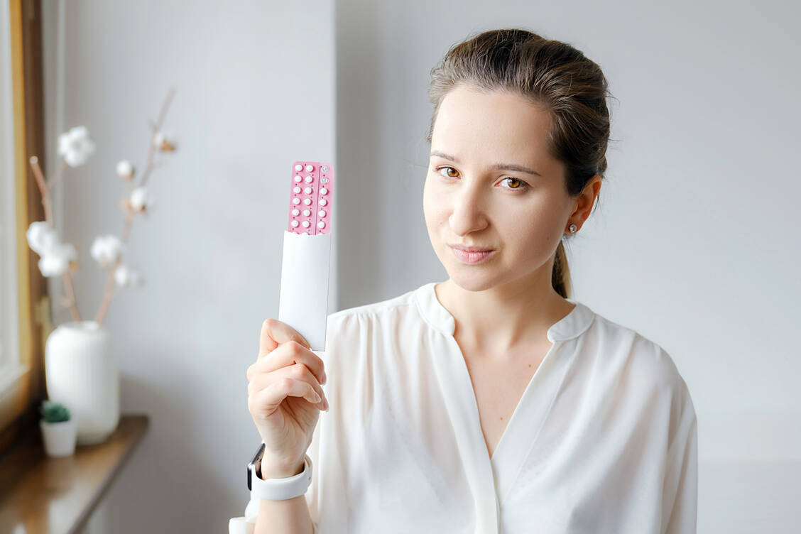 Orale Kontrazeptiva werden bei Endometriose ohne Pause eingenommen. Sie sind Mittel der zweiten Wahl. / Foto: Adobe Stock/Karyna