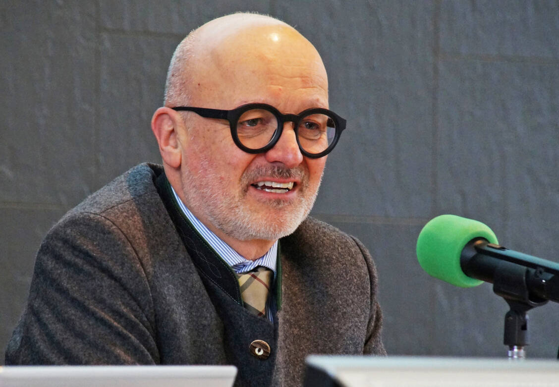 Wenig Verständnis zeigte Kammerpräsident Peter Stahl dafür, dass Bundesgesundheitsminister Karl Lauterbach einen Brief der Vertreterversammlung unbeantwortet ließ. / Foto: LAK Rheinland-Pfalz