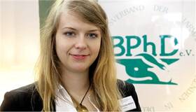 BPhD-Präsidentin Franziska Möllers