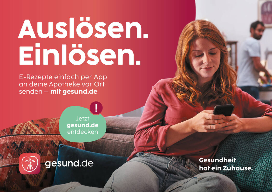 Die Online-Kampagne von gesund.de wirbt auch auf Außenwerbeflächen in Flensburg, Kiel, Bielefeld und Paderborn. / Foto: gesund.de