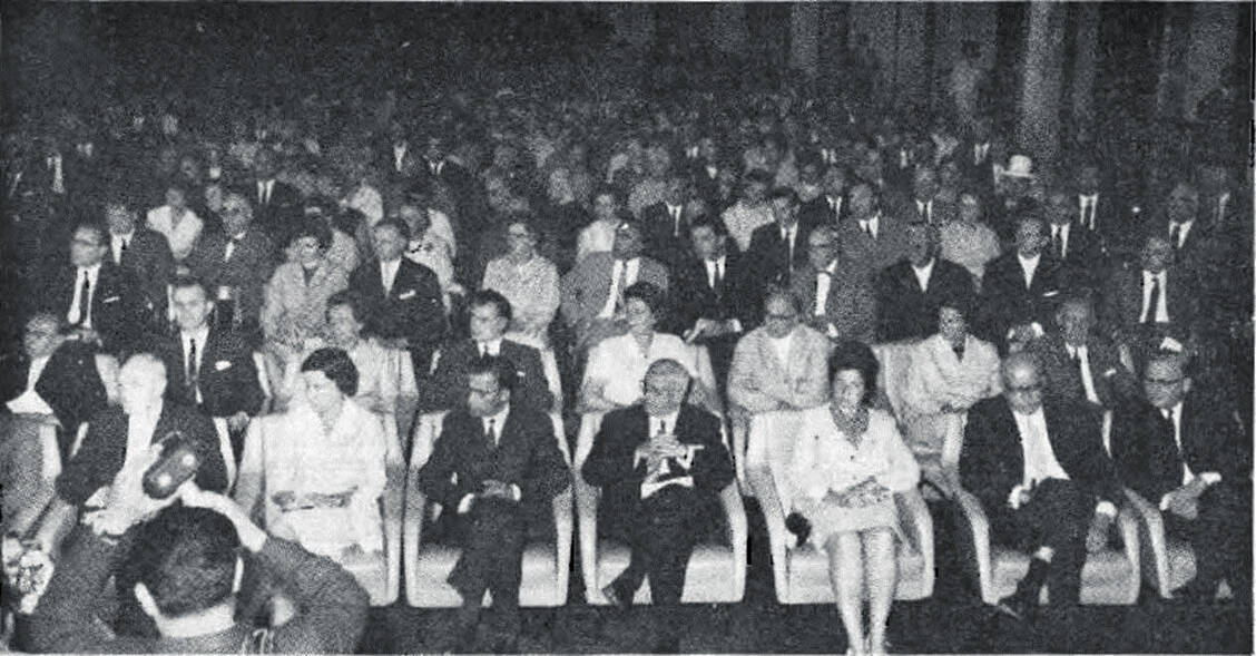 Schon in seinen Anfängen in den 1960er-Jahren war der Pharmacon Meran gut besucht. / Foto: PZ